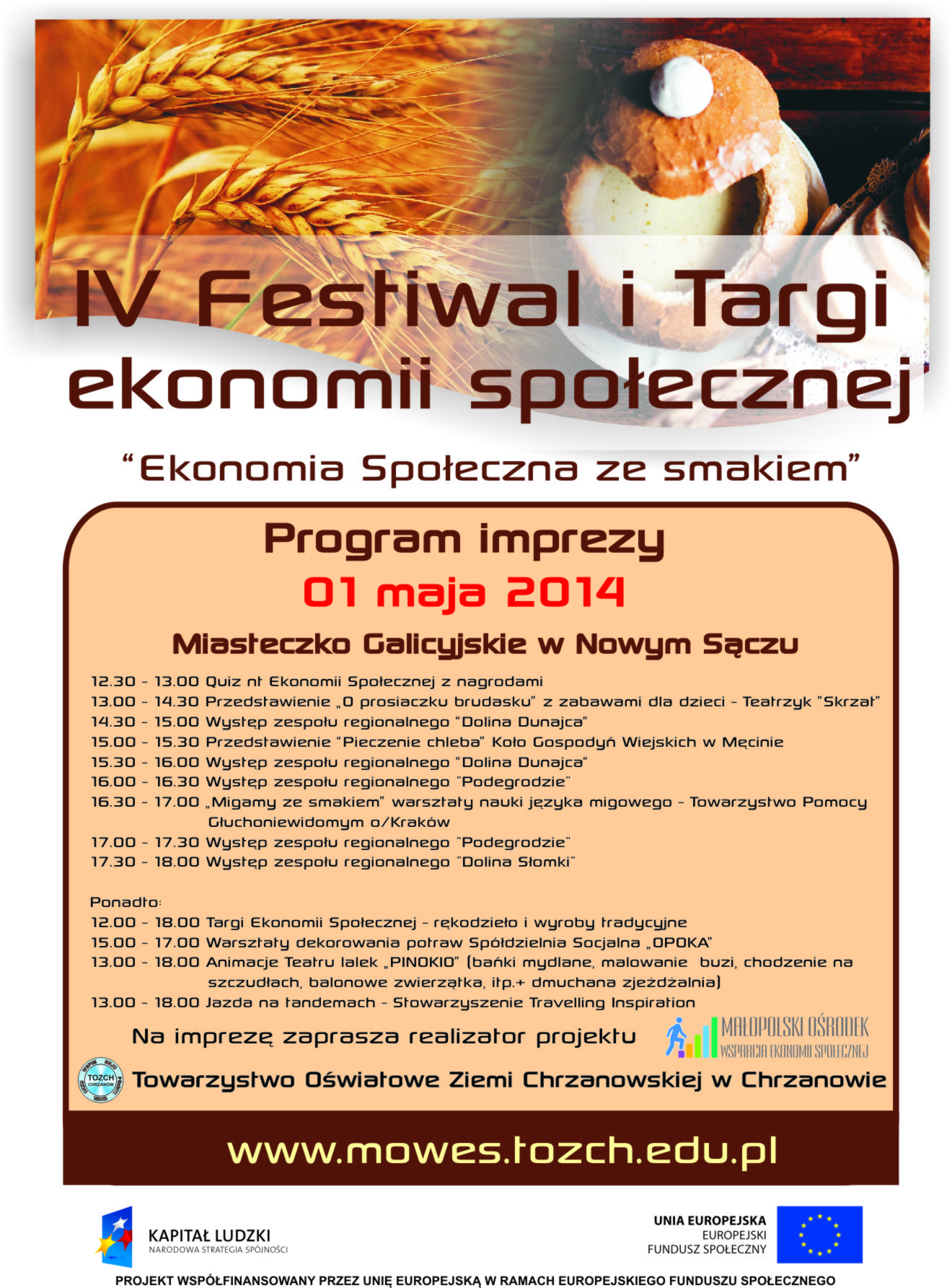 plakat festiwal i targi program